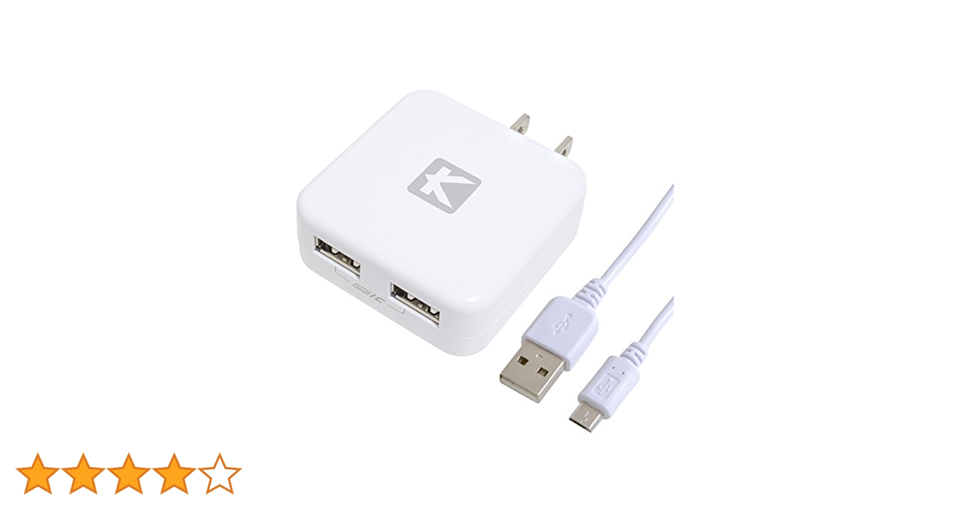 2個組 USBアダプター 白ホワイト 4ポート iPhone等 急速充電器 2個組 USBアダプター 白ホワイト 4ポート 急速充電器 iPhone等